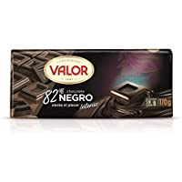 Los mejores  - Chocolates Valor - Chocolate 82% Cacao- 170 gr